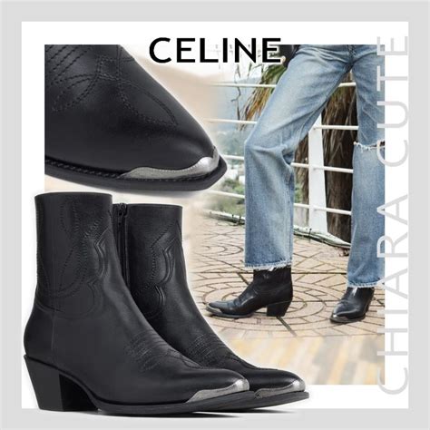 celine cowboy boots 2021|celine ankle boots for women.